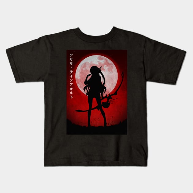 Alisa Reinford | Trails Of Cold Steel Kids T-Shirt by GuruBoyAmanah